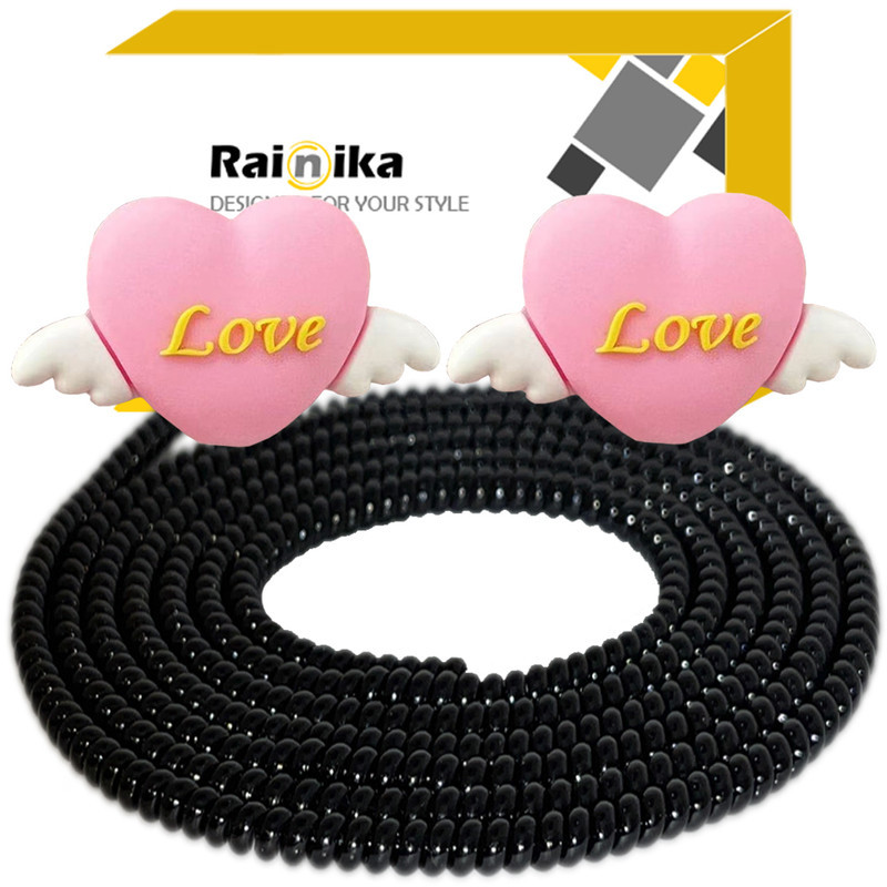 محافظ کابل شارژ و هندزفری رینیکا مدل Love KK 03 مجموعه 3 عددی