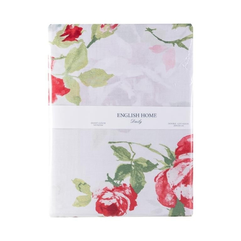 روکش لحاف پنبه انگلیش هوم مدل Georgeous Rose دو نفره سایز 220x200 سانتی‌متر
