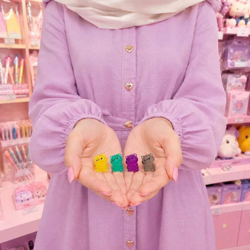 مجسمه مدل شب تاب طرح خجالتی کد 006 بسته 4 عددی