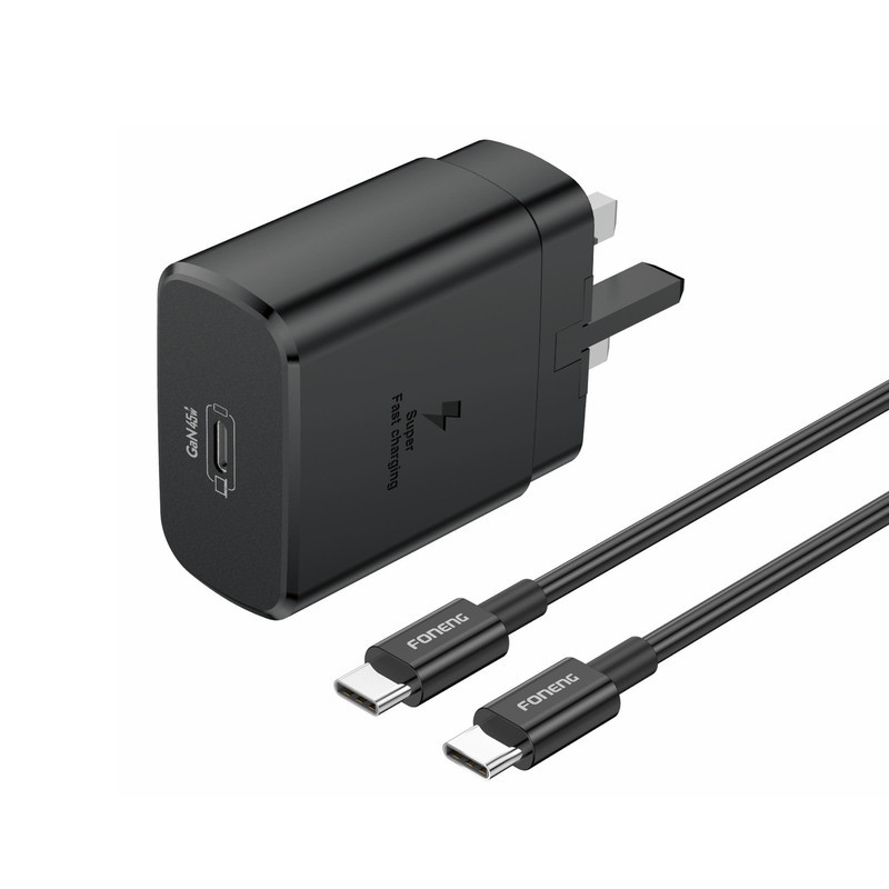 شارژر دیواری 45 وات  فوننگ مدل S24 ULTRA به همراه کابل تبدیل USB-C