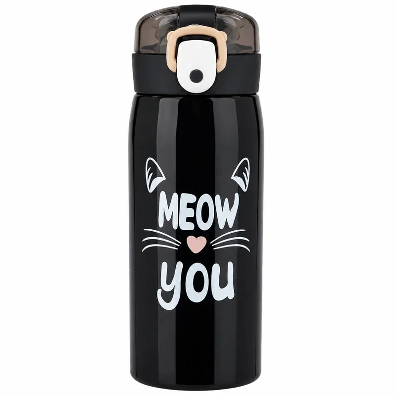 قمقمه کودک مدل گربه MEOW YOU گنجایش 350 لیتر