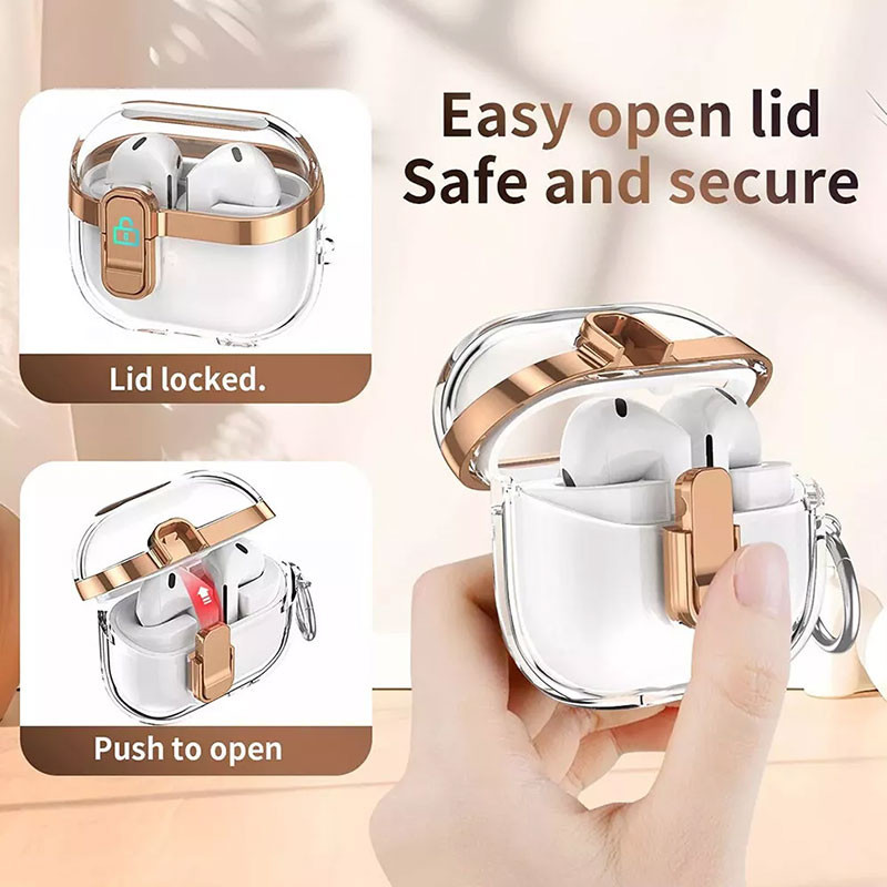 کاور مسیر مدل Electroplating Case مناسب برای کیس سامسونگ Galaxy Buds 3  3 Pro