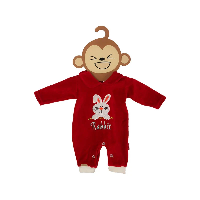 آویز لباس کودک طرح میمون مدل MKids47F