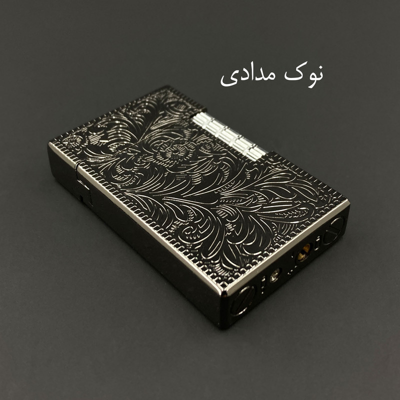 فندک مدل سنگ بغل طرح اسلیمی کد DKD-1417