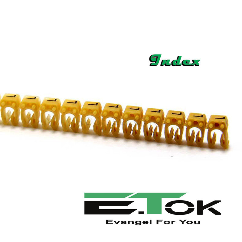 شماره سیم فشاری ایتوک مدل Index بسته 100 عددی