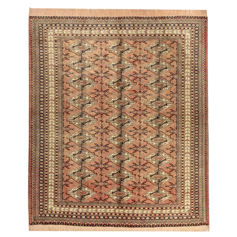 فرش دستبافت  سه متری مدل ترکمن کد 40.1868