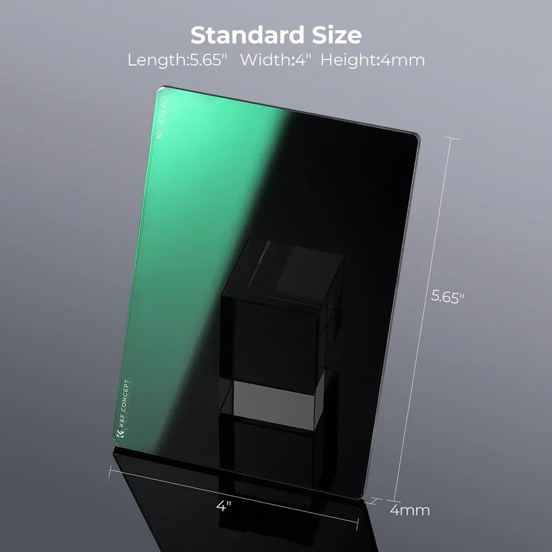 فیلتر لنز کی اند اف مدل SQUARE FILTER ND64 MATTE BOX SYSTEM NANO‑X - 4×5.65