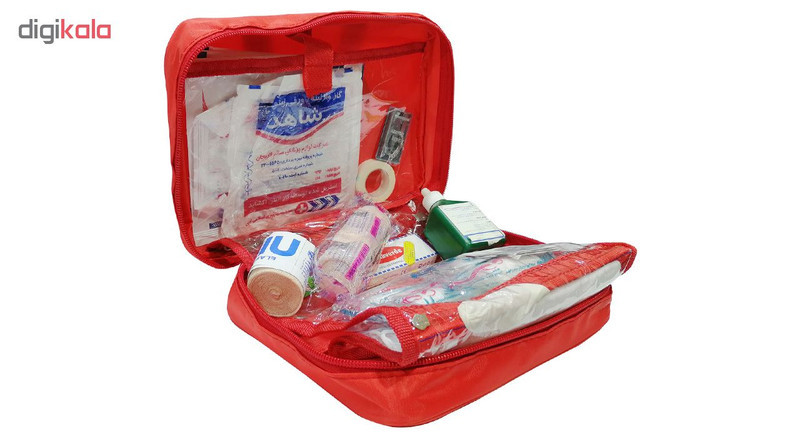 کیف کمک های اولیه درمان پژوه مدل first aid kit