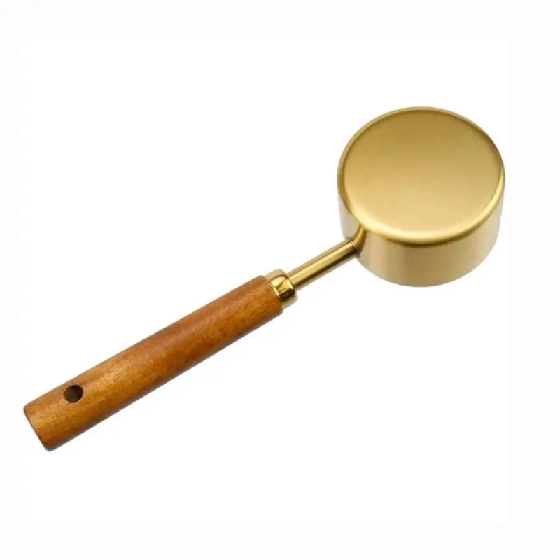 پیمانه اندازه گیری مدل استیل دسته چوبی کد HS125