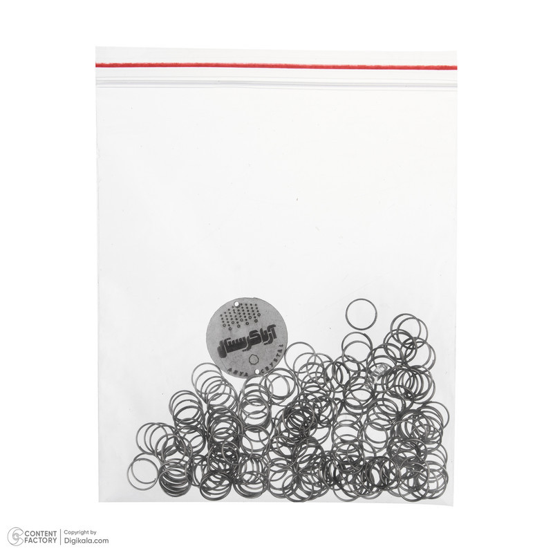 حلقه کریستال لوستر آریا کریستال مدل HL-200G مجموعه 1200 عددی