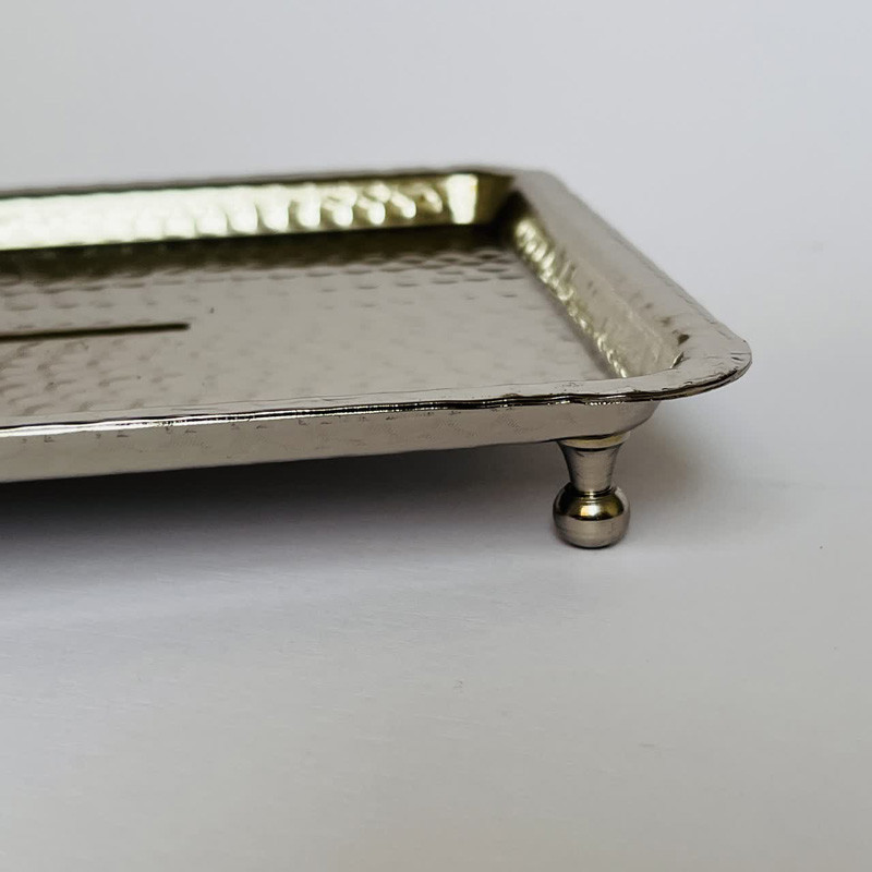 رولت خوری مسی مدل مستطیلی پایه دار کد ZH424.2