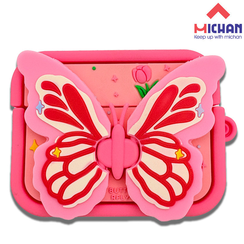 کاور میچان مدل butterfly1 مناسب برای کیس اپل Airpods pro 2