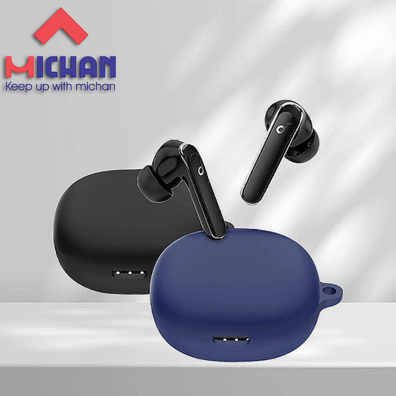 کاور میچان مدل silicone مناسب برای کیس هدفون بی سیم انکر SoundCore Life P3