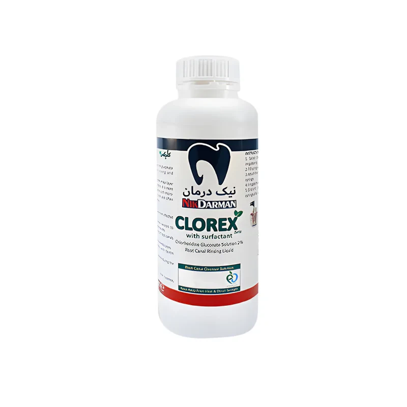 محلول کلرهگزیدین نیک درمان مدل Clorex 2% Mega حجم 1000 میلی لیتر