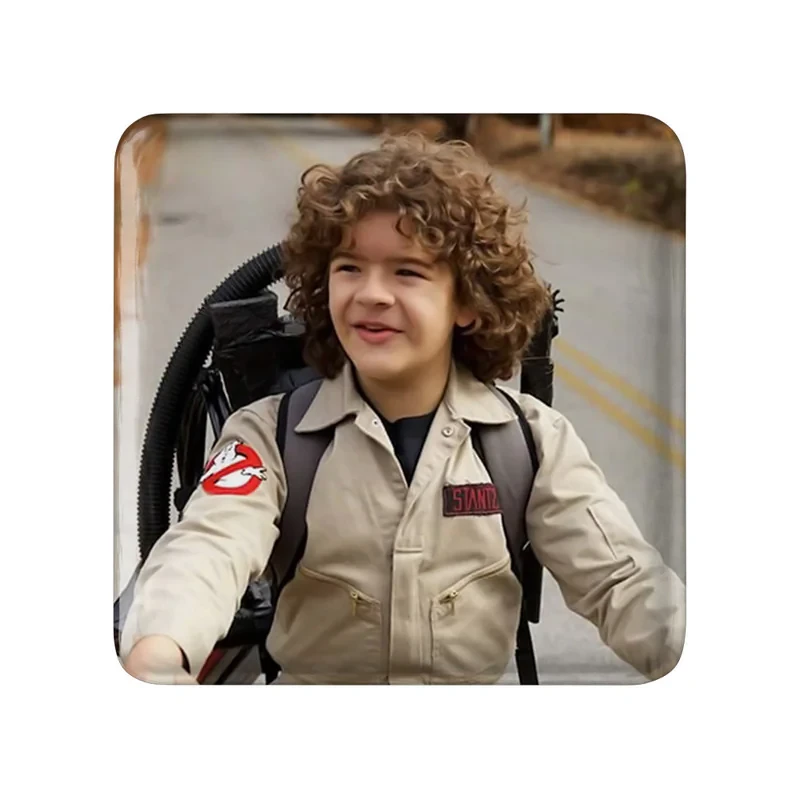 مگنت خندالو طرح داستین سریال استرنجر تینگز Stranger Things  مدل مربعی کد 19312
