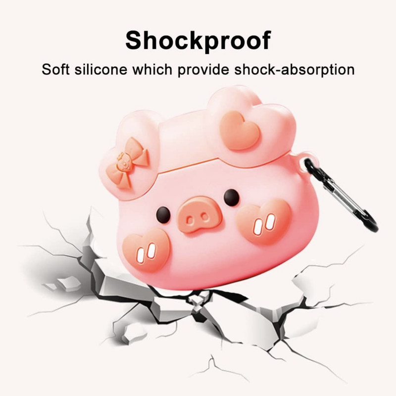 کاور طرح خوک Pig مناسب برای کیس اپل ایرپاد 1 و 2