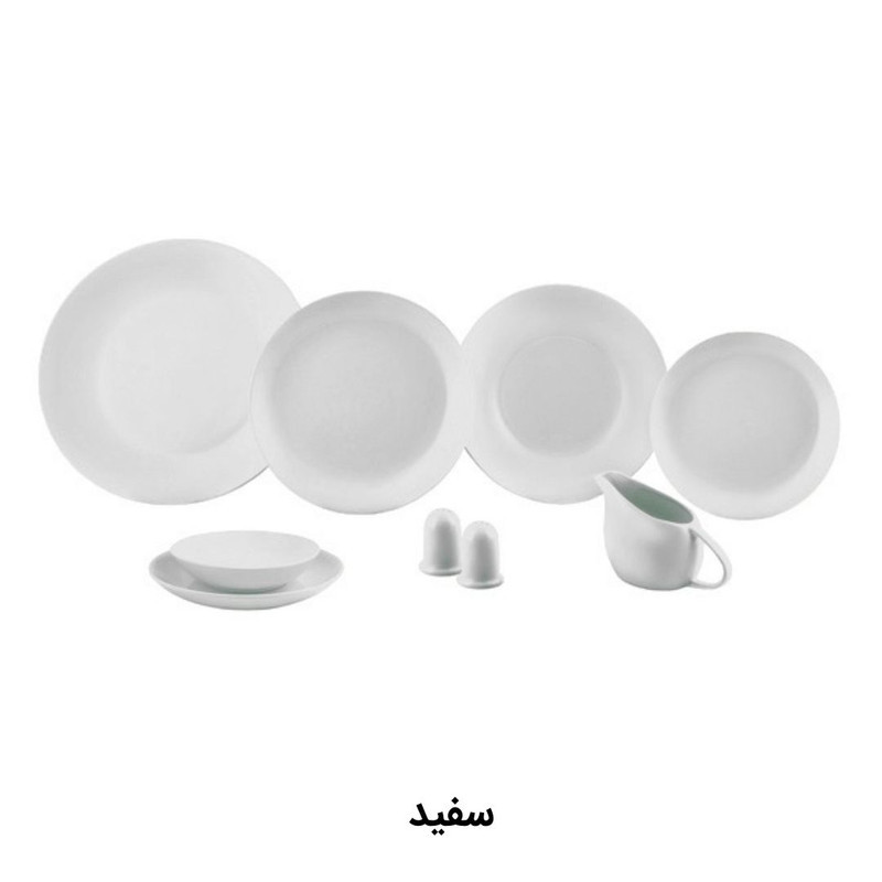 سرویس غذاخوری 30 پارچه 6 نفره رومز مدل استونور