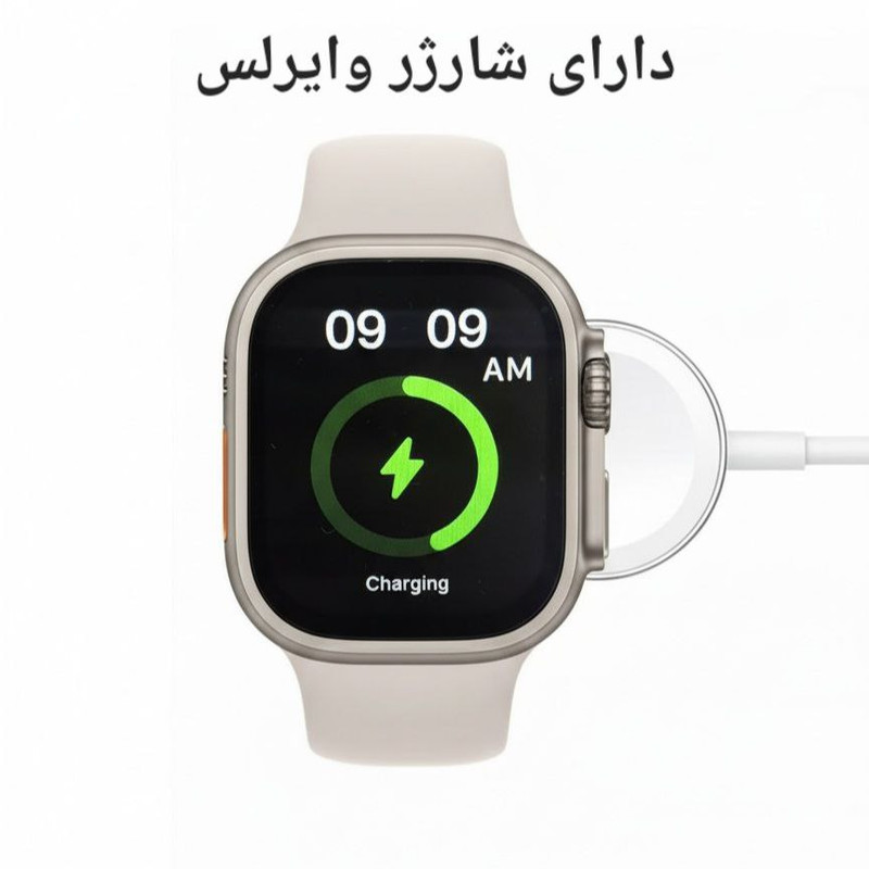 ساعت هوشمند 41 میلی متری ککیو ویر مدل ULTRA 3 mini با بند سیلیکونی