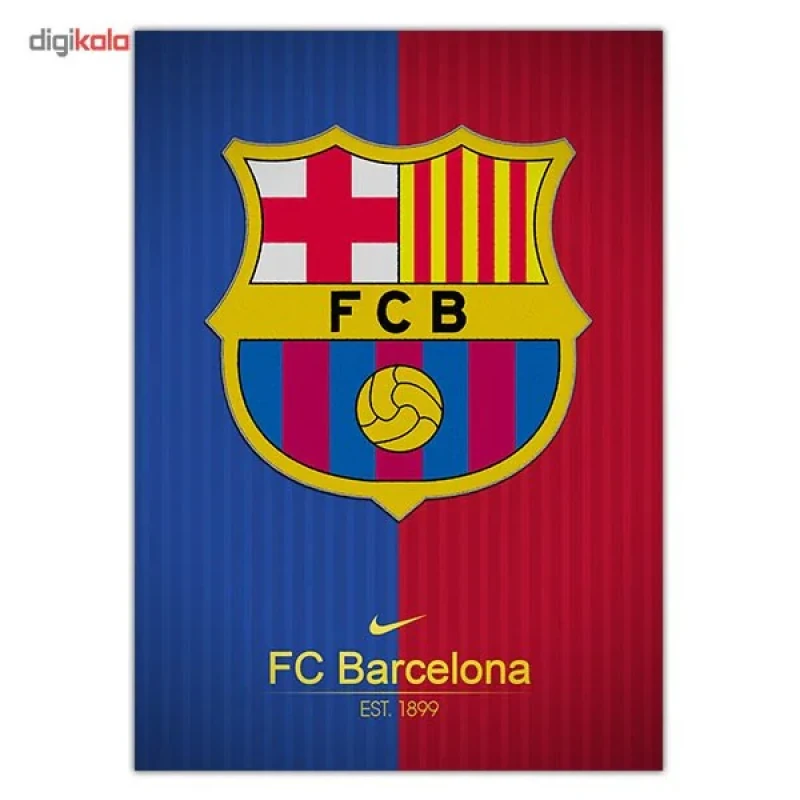 تابلوی ونسونی طرح FC Barcelona 2016 سایز 30x40