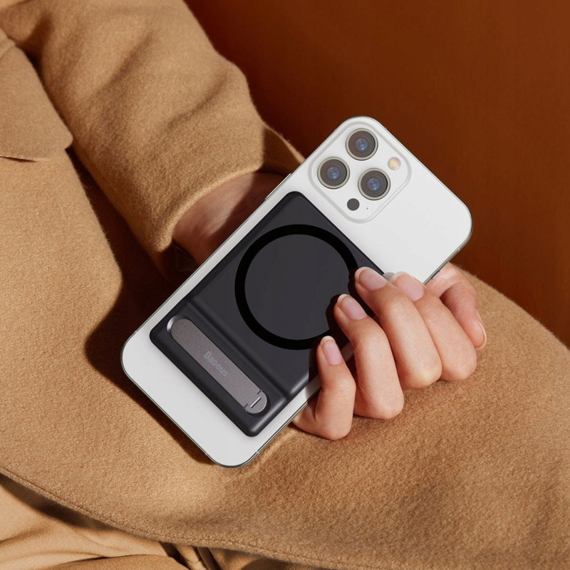 پایه نگهدارنده گوشی موبایل باسئوس مدل Foldable Magnetic