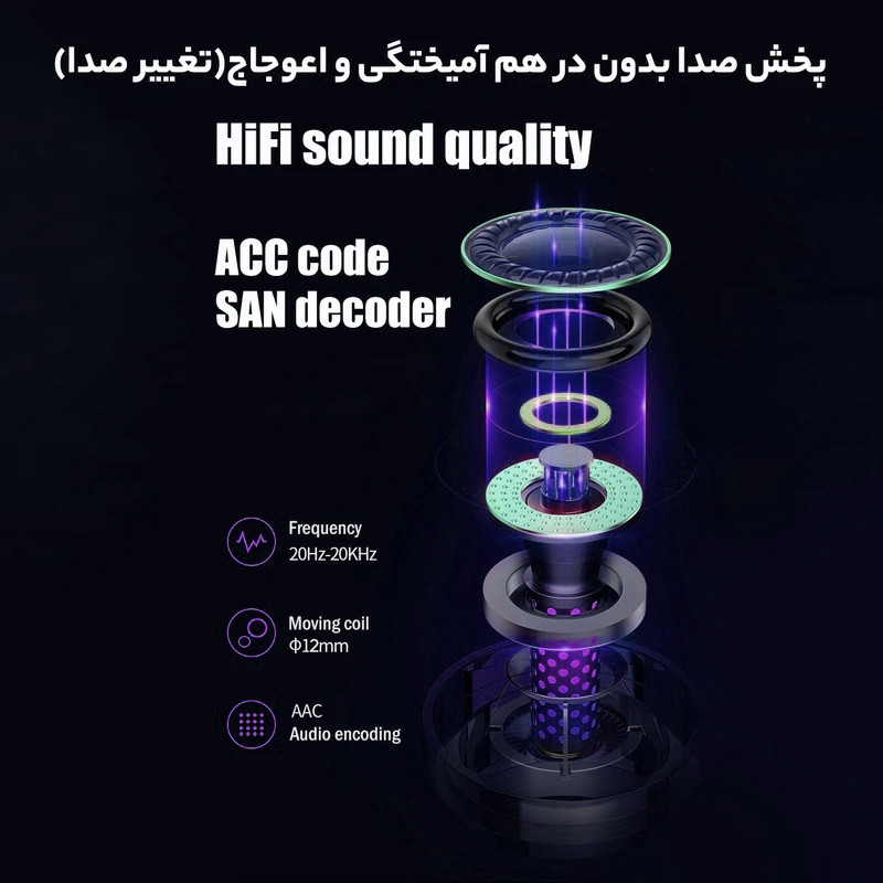 هدفون بلوتوثی بلولاین مدل K-99 Pro Gaming Edition