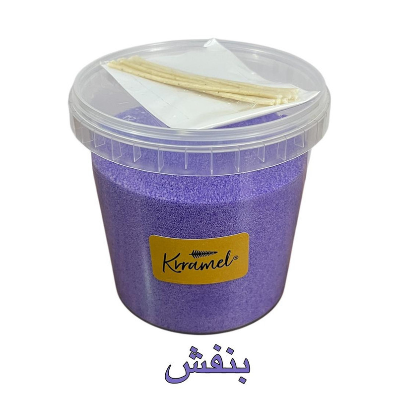 شمع کارامل مدل پودری