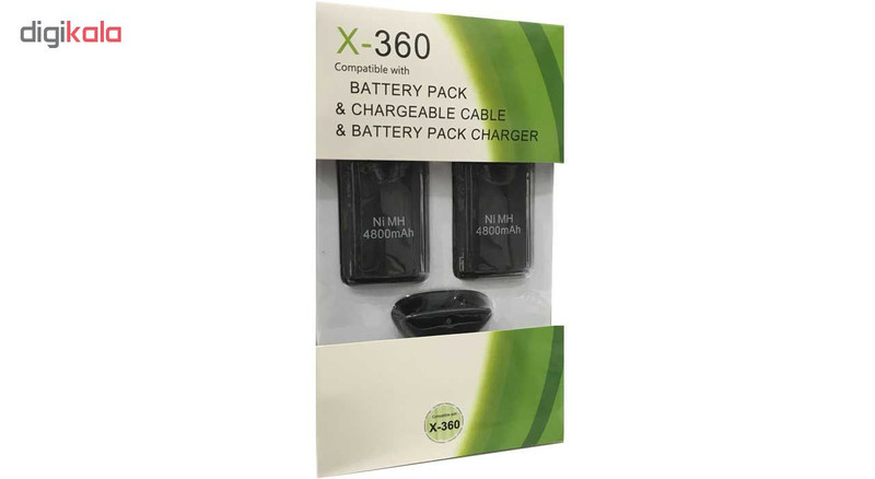 باتری مخصوص ایکس باکس 360 مدل RF-1310S بسته 2 عددی