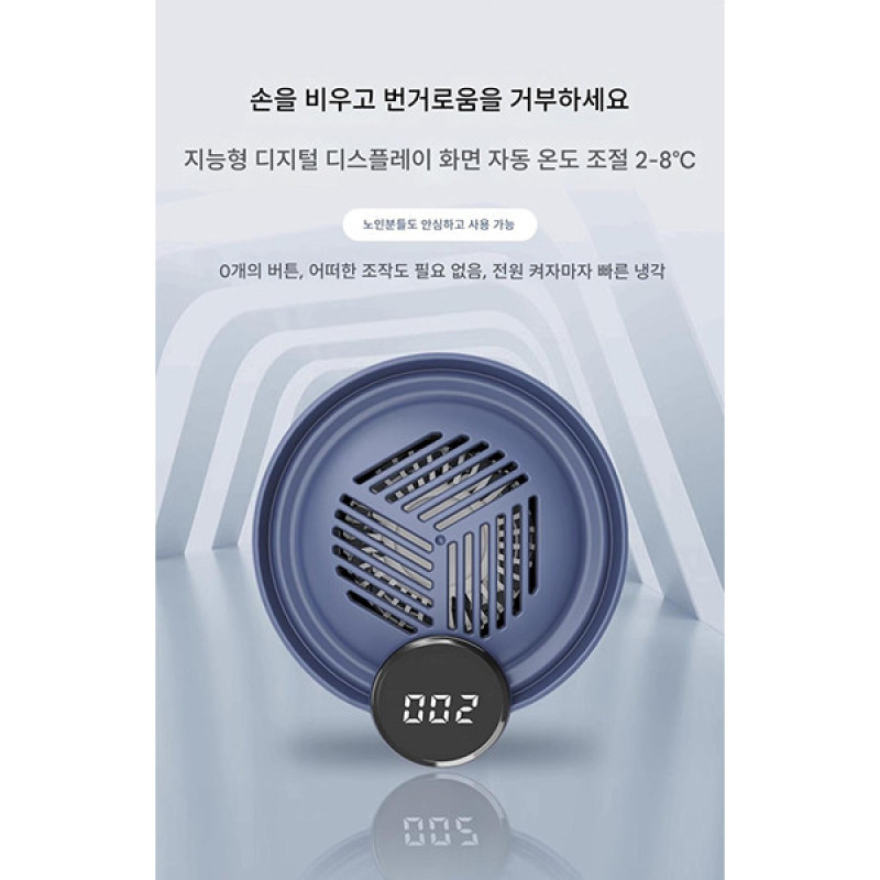 یخچال قابل حمل خودرو مدل ‎B0DFGDKG14 ظرفیت 0.5 لیتر