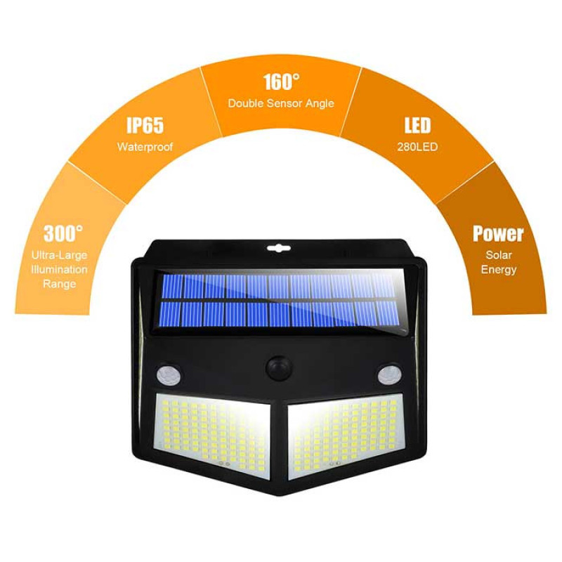 چراغ پارکی خورشیدی مدل XF-2027