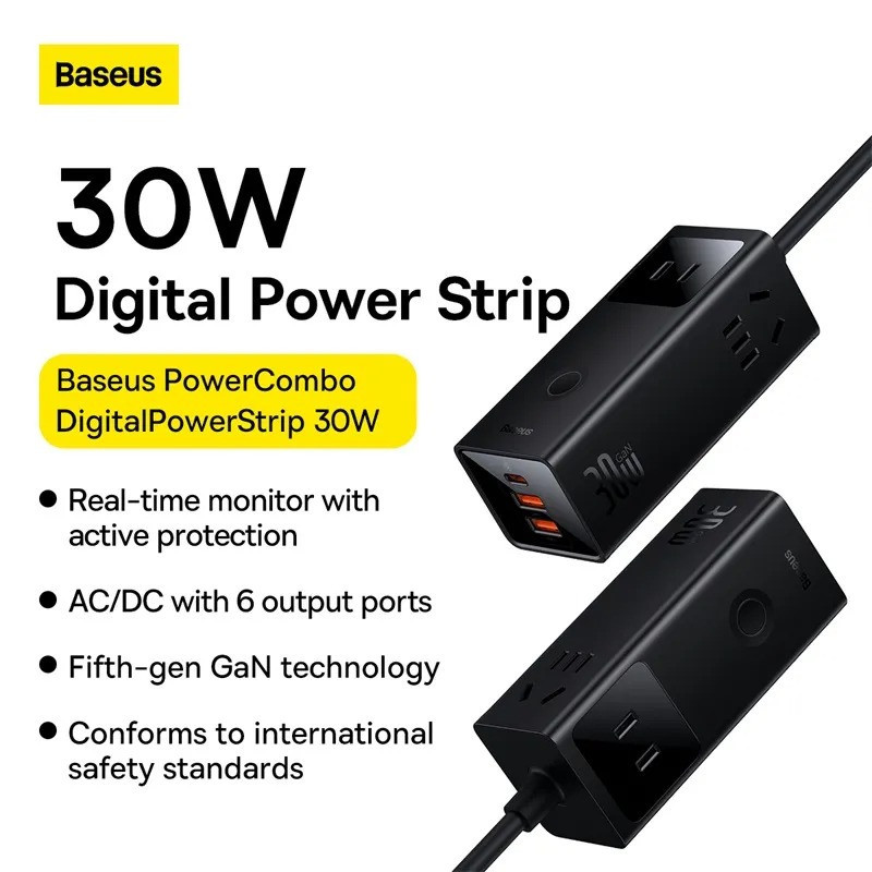 چندراهی برق بیسوس مدل PowerCombo 30W