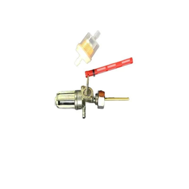 کیت شیر بنزین موتور سیکلت ام دی اچ مدل CDI - 125_ FUEL COCK  مجموعه 4 عددی