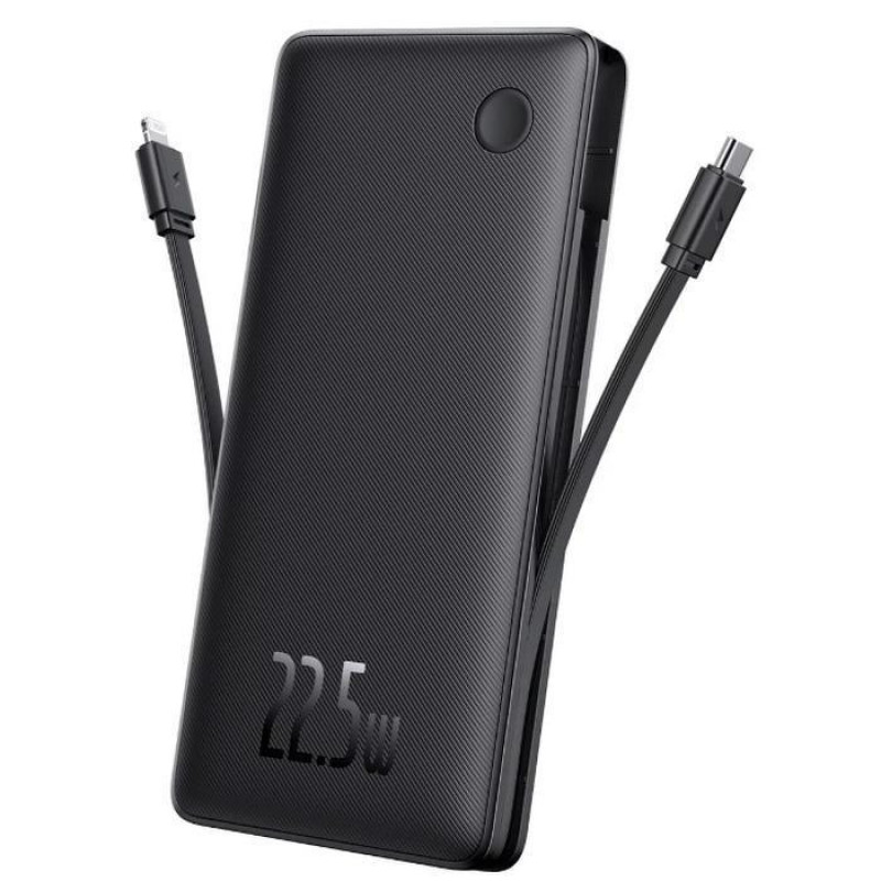 پاوربانک بیسوس مدل Airpow Lite PPAP2-10A Moon ظرفیت 10000 میلی آمپر ساعت
