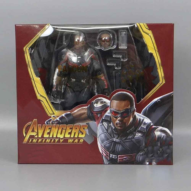 اکشن فیگور مدل فالکون طرح Falcon Avengers Infinity War SHF ارتفاع 15 سانتی‌متر