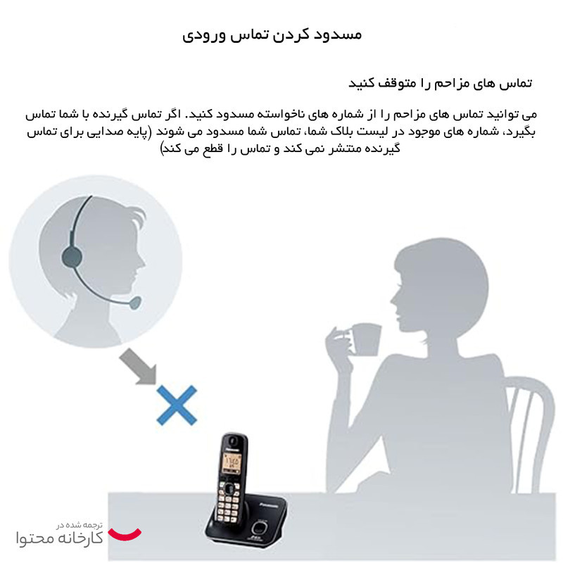 تلفن پاناسونیک مدل KX-TG3711BX