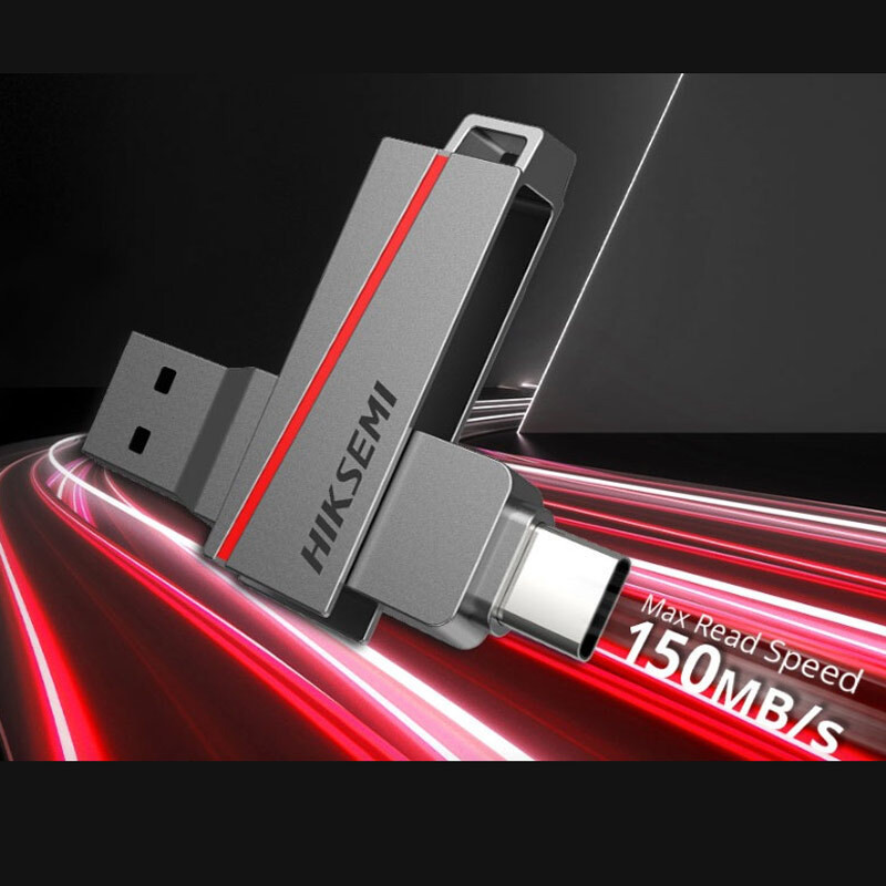 فلش مموری هایک سمی مدل E307C  ظرفیت 64 گیگابایت با رابط USB 3.2