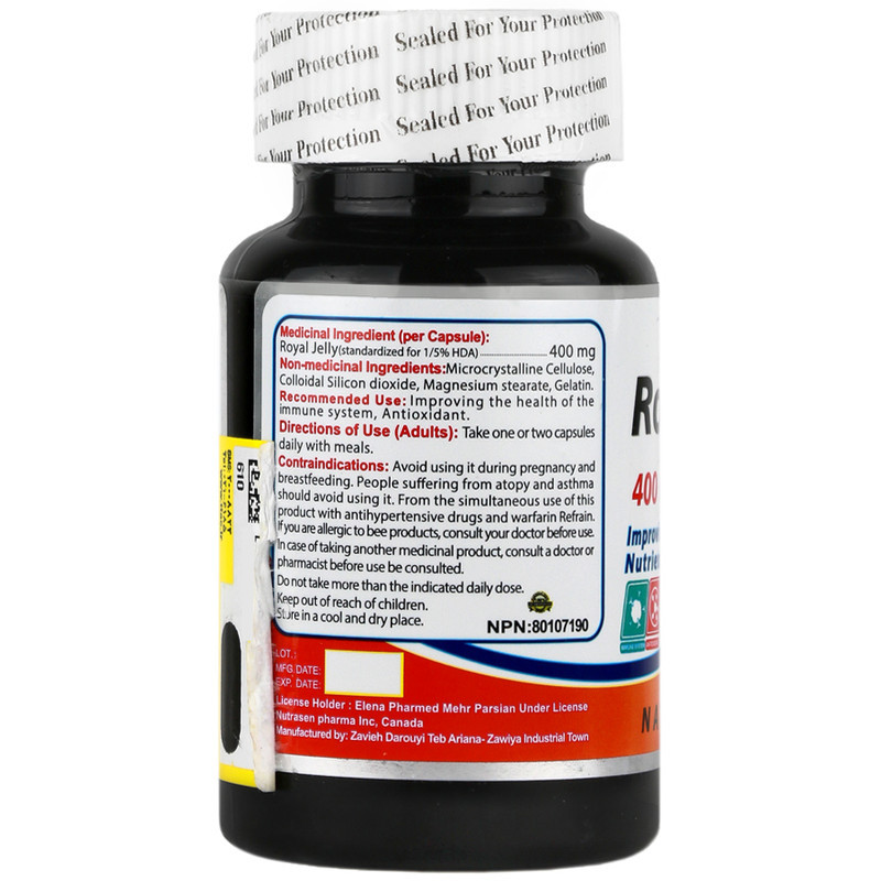 کپسول رویال ژلی نوتراسن - 400 میلی گرم بسته 30 عددی