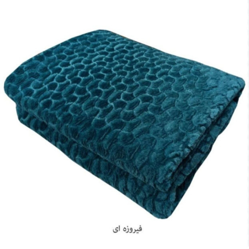 پتو مسافرتی گلبافت مدل سنگی سایز 170x220 سانتی متر