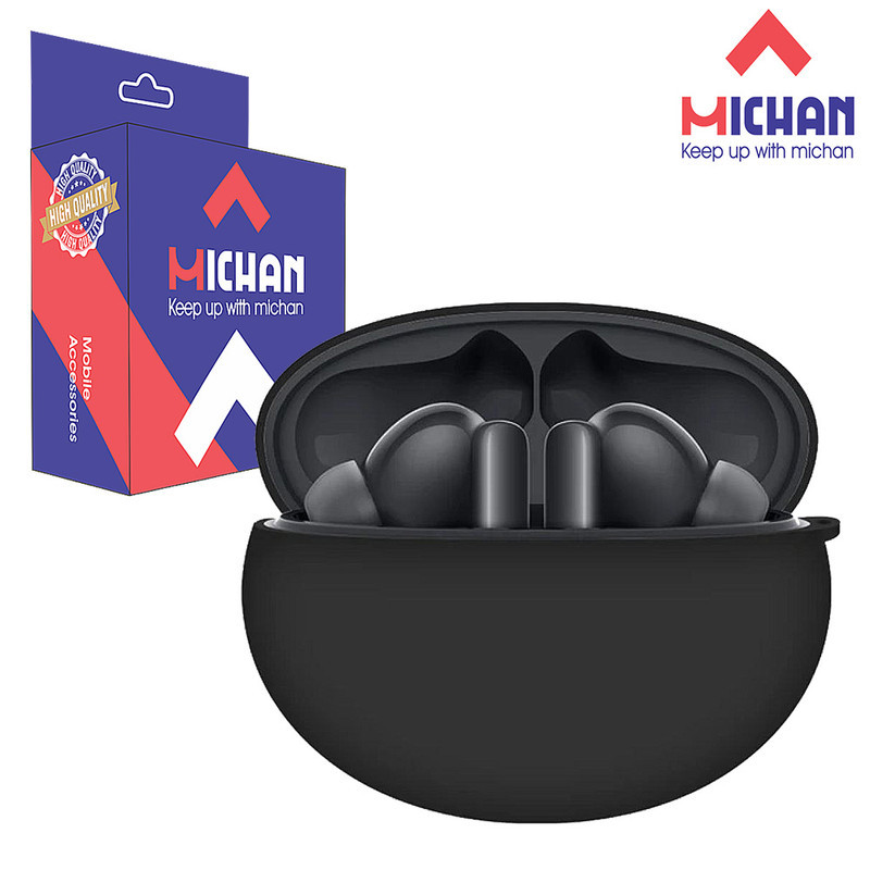 کاور میچان مدل silicone مناسب برای کیس هدفون بی سیم هوآوی FreeBuds 5i
