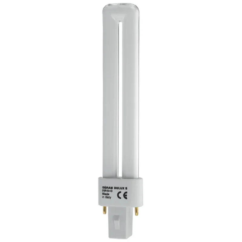 لامپ چراغ مطالعه 9 وات اسرام مدل DULUX S 9W865 پایه G23