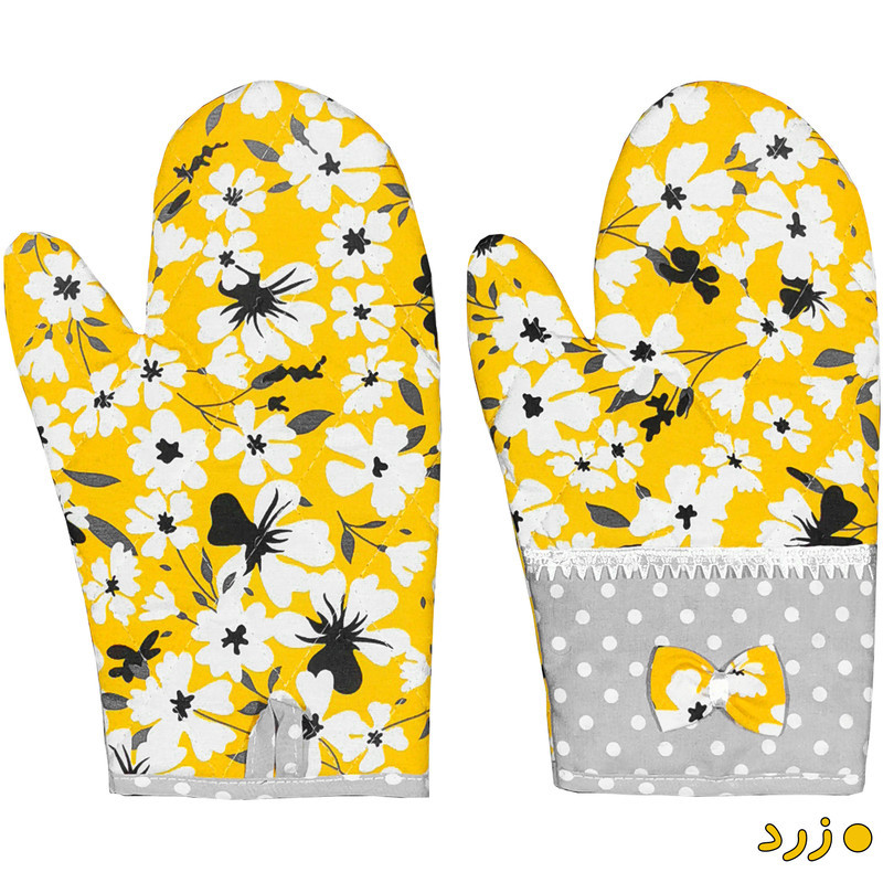 دستکش فر راولا کد P123 مجموعه 2 عددی