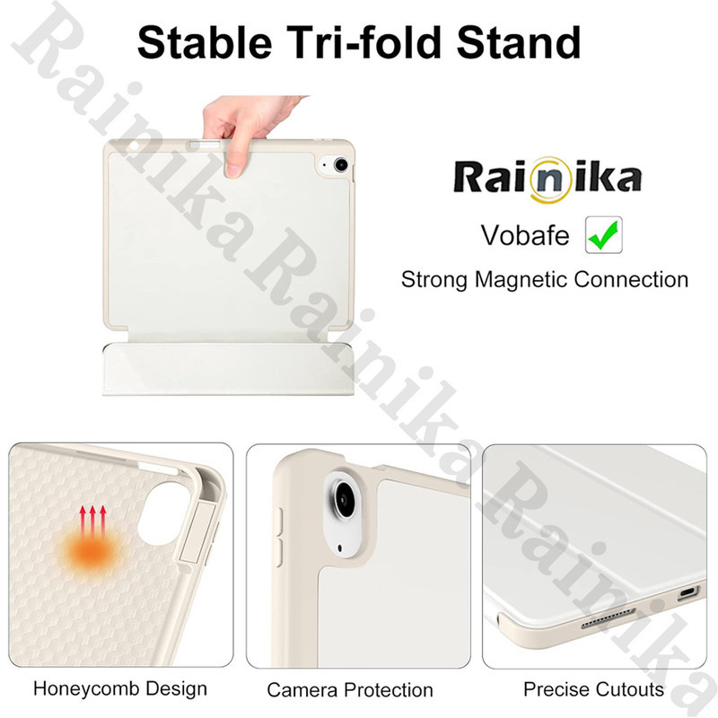 کیف کلاسوری رینیکا مدل Slim Tab مناسب برای تبلت اپل iPad Air 11-inch M3 (2025)  iPad Air 11-inch M2 (2024)  iPad Air 5th (2022)