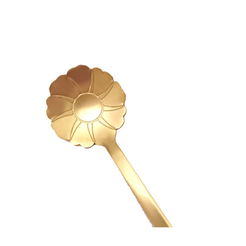 قاشق بستنی خوری مدل spoon flower مجموعه 6 عددی