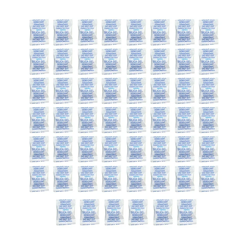 رطوبت گیر silica gel مدل RETIRO وزن 1 گرم بسته 54 عددی