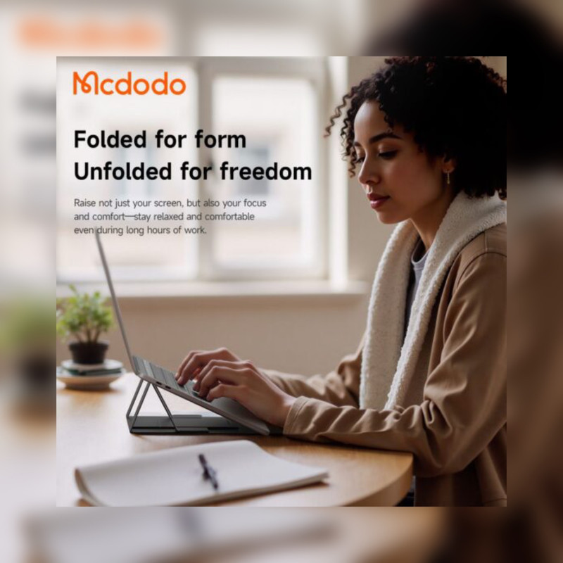 پایه نگهدارنده لپ تاپ و تبلت مک دودو مدل FS-802