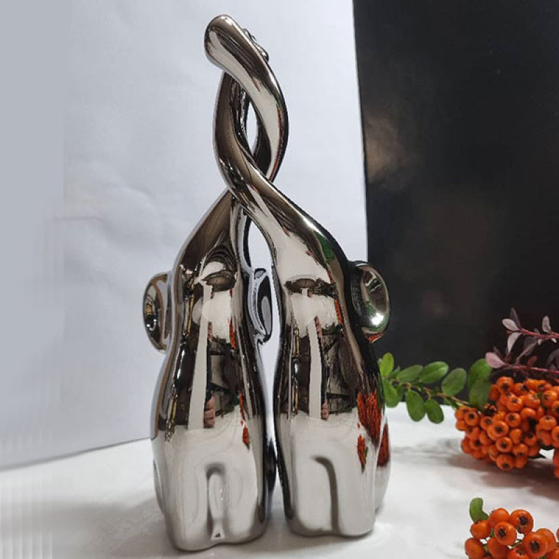 مجسمه مدل فیل کد T-129 مجموعه 2 عددی