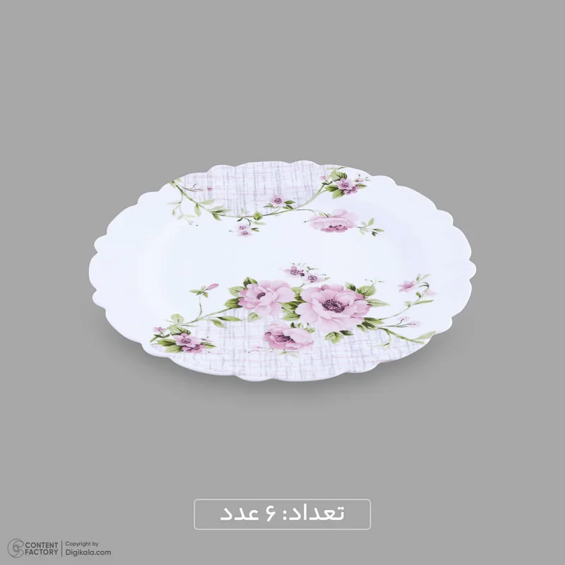 سرویس غذاخوری اوپال 18 پارچه 6 نفره آیروپال مدل سارا