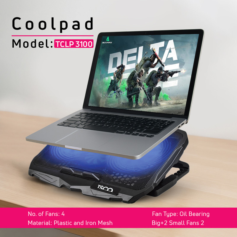 پایه خنک کننده  لپ تاپ تسکو مدل TCLP 3100