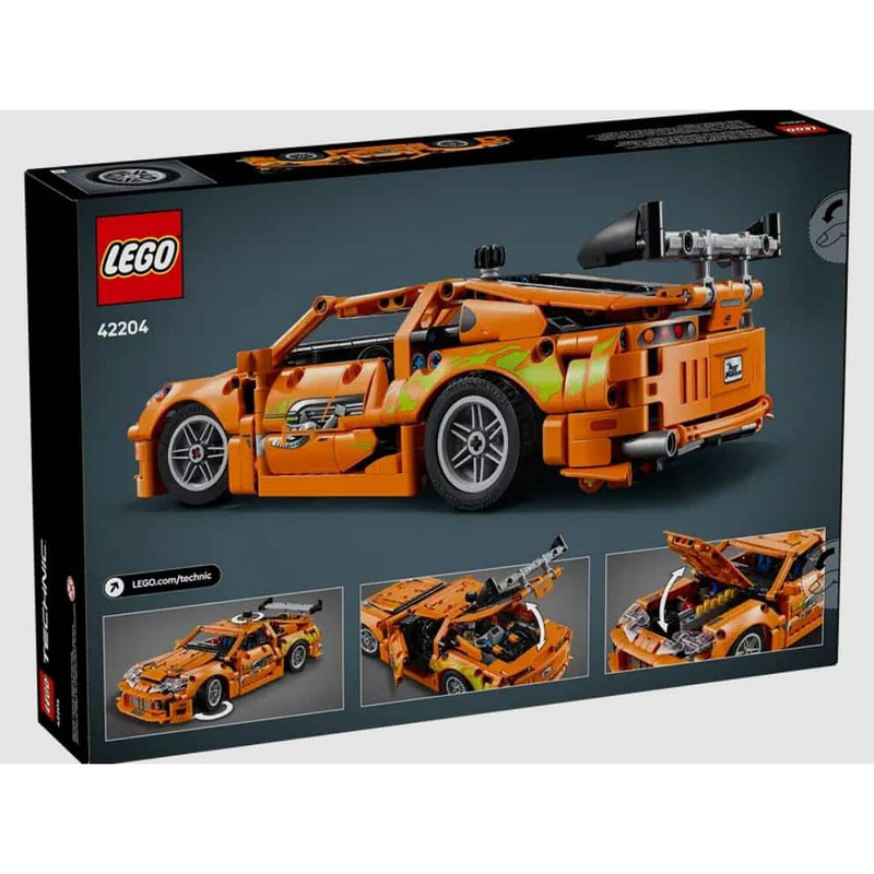 لگو سری تکنیک Fast & Furious Toyota Supra MK4 کد 42204