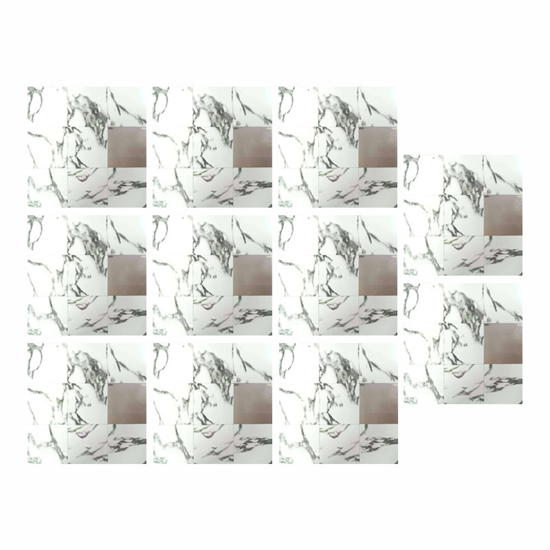 دیوارپوش مدل تایل بین کابینتی پشت چسبدار کد 9009T بسته 11 عددی