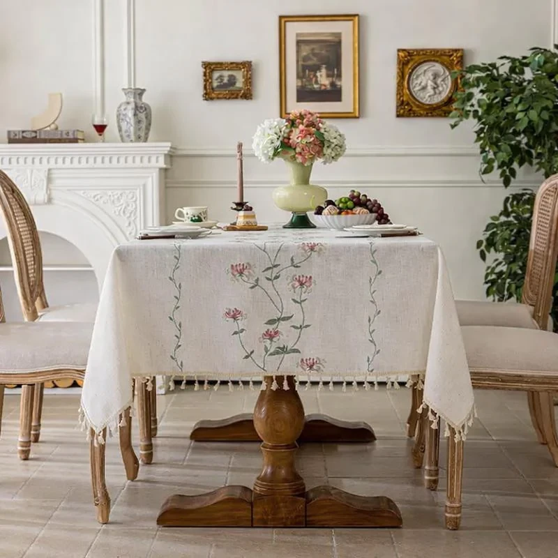 رومیزی مدل flora سایز 180x140 سانتی‌متر
